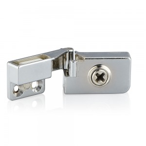 Cam Menteşe Çıtçıt 22 mm – Cam Kapaklar İçin Mini Sabitlemeli Menteşe Kilidi