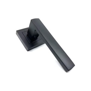 Kare Rozetli Lama Kapı Kolu (Oda) – İç Kapılar İçin Modern Metal Kapı Kolu Seti